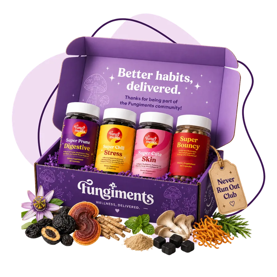 Fungiments Never Run Out Club subscription box