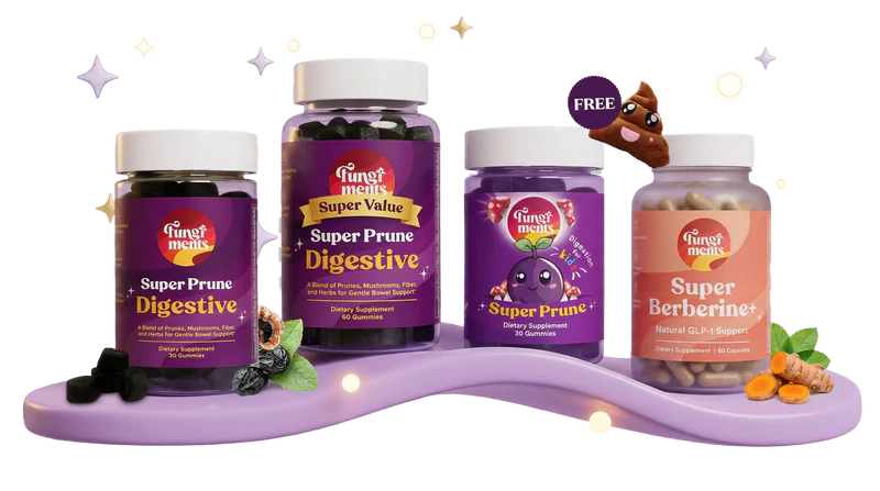 Fungiments supplements illustration